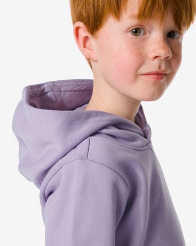 Kinder-Sweatshirt mit Kapuze violett 158/164 - 30777835 - HEMA