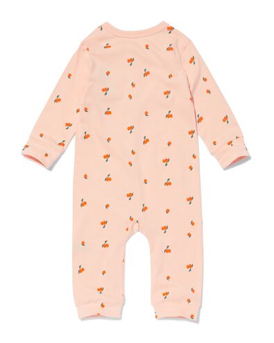 combinaison pyjama bébé mandarines rose pâle rose pâle - 33309530LIGHTPINK - HEMA