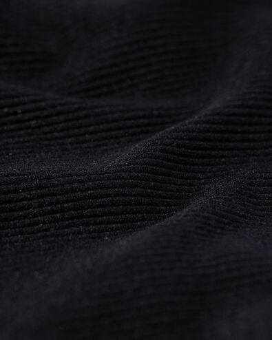 hipster femme sans coutures côte noir noir - 19680035BLACK - HEMA