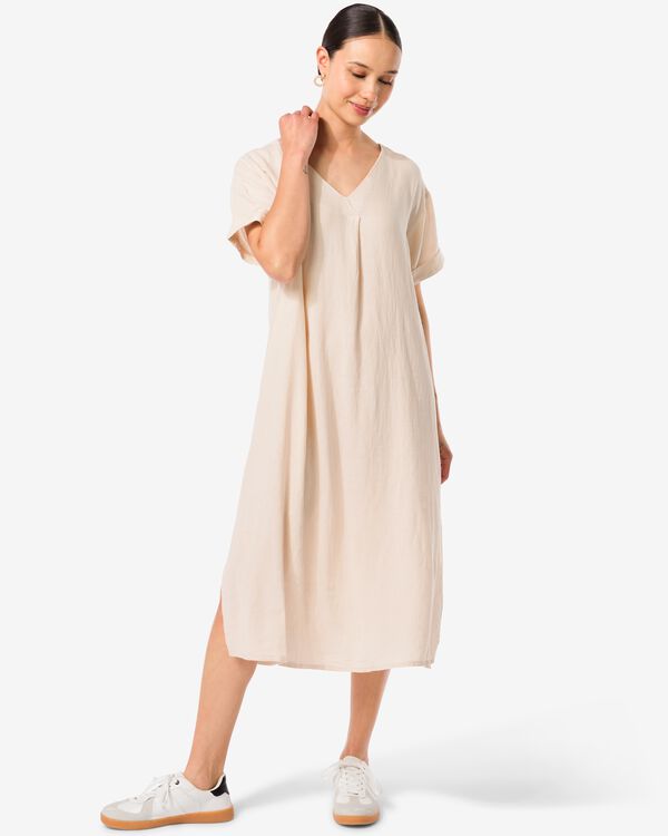 robe Sola en lin pour femmes  multi multi - 36220265MULTI - HEMA