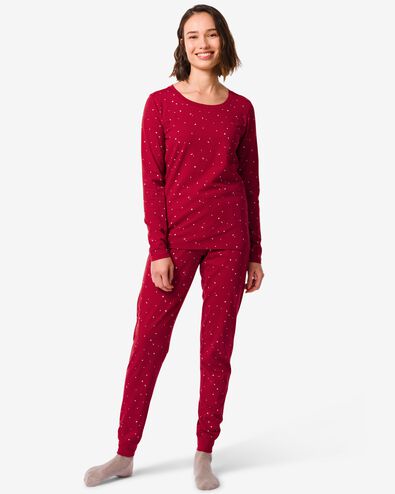 pyjama femme coton - 23460246 - HEMA