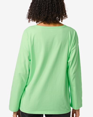 Damen-Shirt Daisy grün XL - 36258254 - HEMA