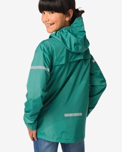 veste de pluie pour enfant léger imperméable vert 134/140 - 18440172 - HEMA