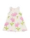 Baby-Kleid, ärmellos, Blumen eierschalenfarben eierschalenfarben - 33047150OFFWHITE - HEMA