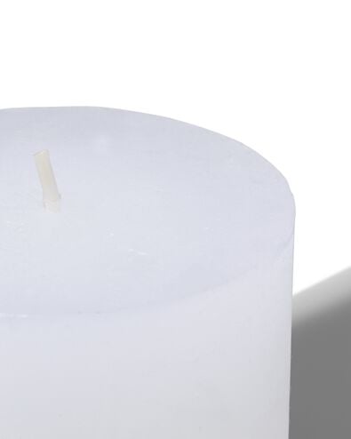 rustikale Kerze, 8 x 7 cm, weiß weiß 7 x 8 - 13500603 - HEMA