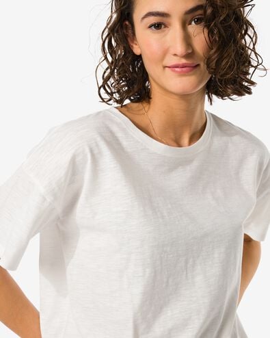 t-shirt femme Dori  blanc L - 36354673 - HEMA