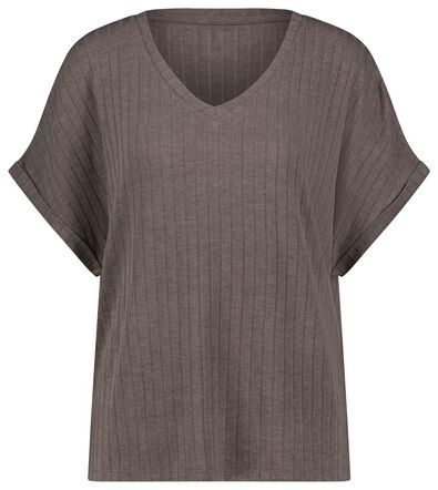 Damen-Lounge-Shirt mauve - 1000028597 - HEMA
