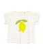 baby t-shirt citroen gebroken wit 62 - 33046351 - HEMA