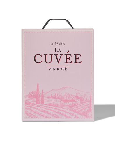 La Cuvéé wijntap rosé 3L - 17381372 - HEMA