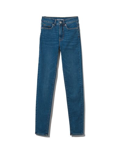 dames jeans - shaping skinny fit middenblauw middenblauw - 1000018249 - HEMA