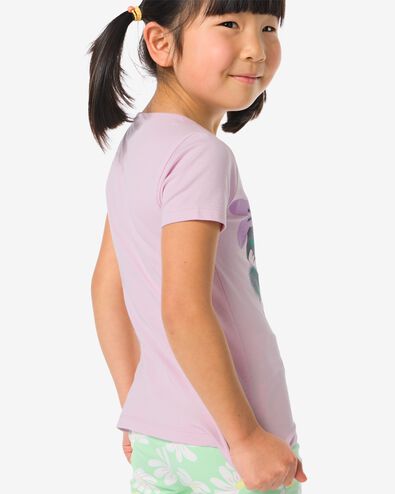 Kinder-T-Shirt violett 158/164 - 30864057 - HEMA