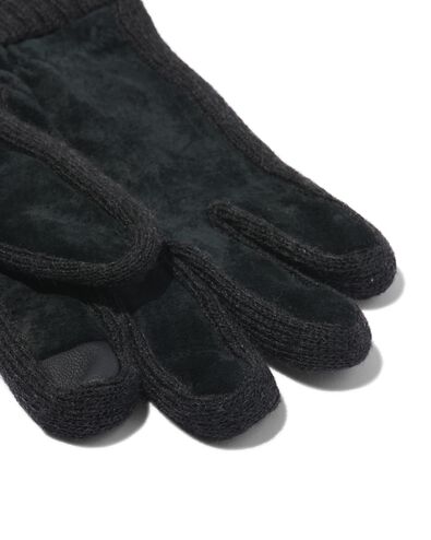 gants femme noir M - 16580177 - HEMA