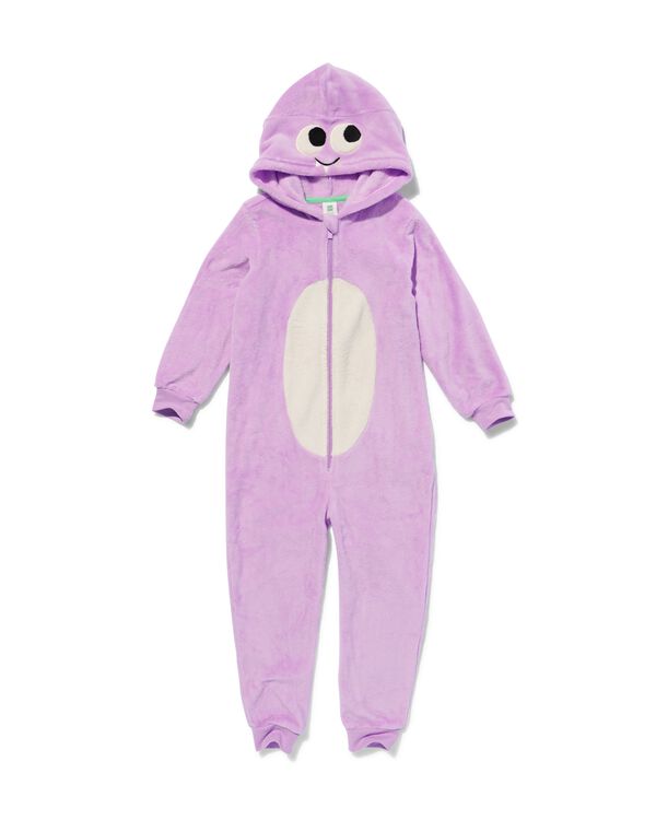 kinder onesie gezichtje lila lila - 23030640LILAC - HEMA