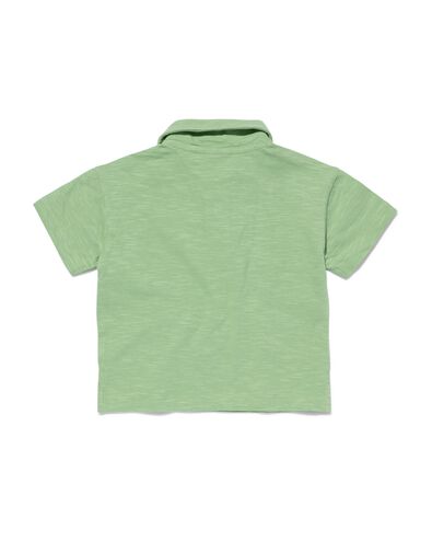 Baby-Poloshirt grün 80 - 33101554 - HEMA
