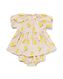 Baby-Set, Kleid und Hose, Musselin, Zitronen pfirsich 92 - 33047756 - HEMA
