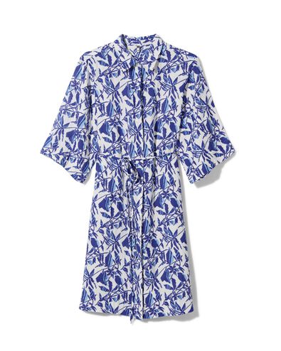 Damen-Kleid Lynn, mit Knopfleiste weiß XL - 36289574 - HEMA
