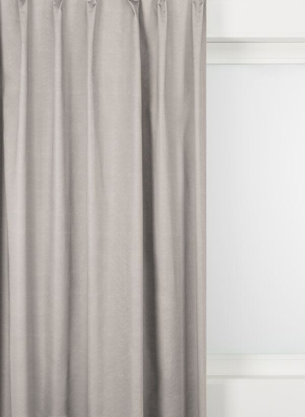 tissu pour rideaux hengelo gris clair gris clair - 1000027420 - HEMA