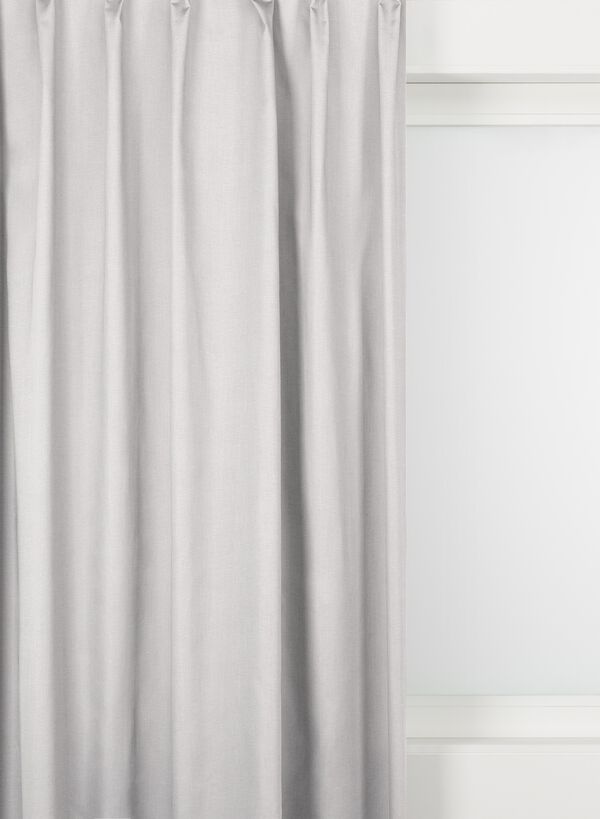 tissu pour rideaux calais blanc blanc - 1000015844 - HEMA