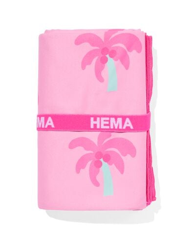 handdoek microvezel palmbomen 175x110 - 5290125 - HEMA