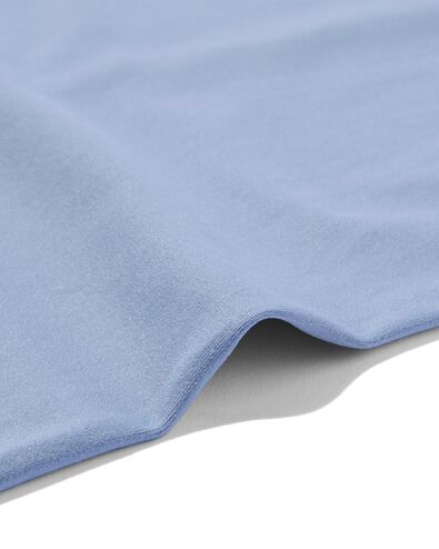 dameshemd naadloos micro middenblauw XL - 19680264 - HEMA