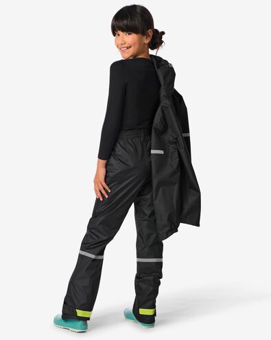 pantalon de pluie pour enfant léger imperméable noir noir - 18440200BLACK - HEMA