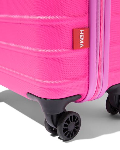 valise ABS 35x20x55 rose - 18640066 - HEMA