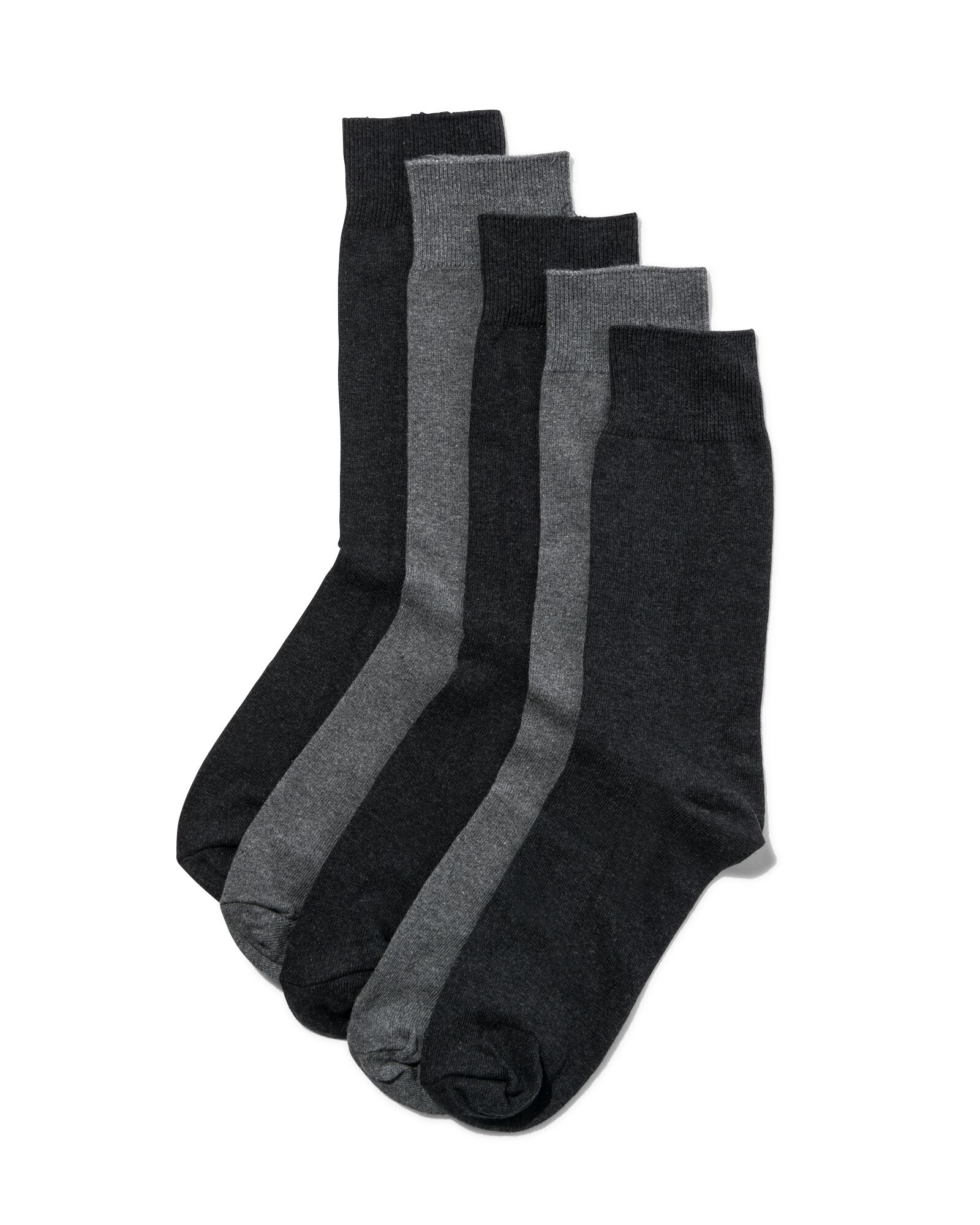 Chaussettes chinées multicolores Garçon (lot de 5) Taille 35/38