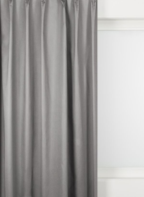 tissu pour rideaux zaandam gris - 1000027435 - HEMA
