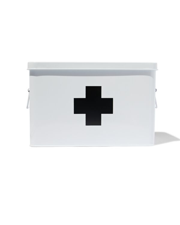 boîte à pharmacie vert mat 14.5x23x16 - HEMA