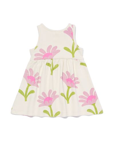 Baby-Kleid, ärmellos, Blumen eierschalenfarben 74 - 33047153 - HEMA