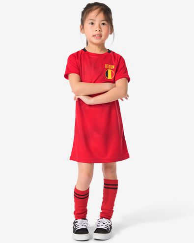 robe de sport enfants Belgique rouge 110/116 - 36030559 - HEMA