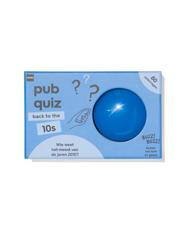 pubquiz '10s met buzzer - 61160211 - HEMA