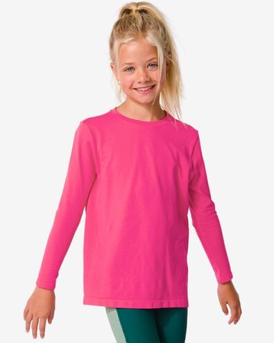 t-shirt de sport enfant sans coutures - 36090361 - HEMA