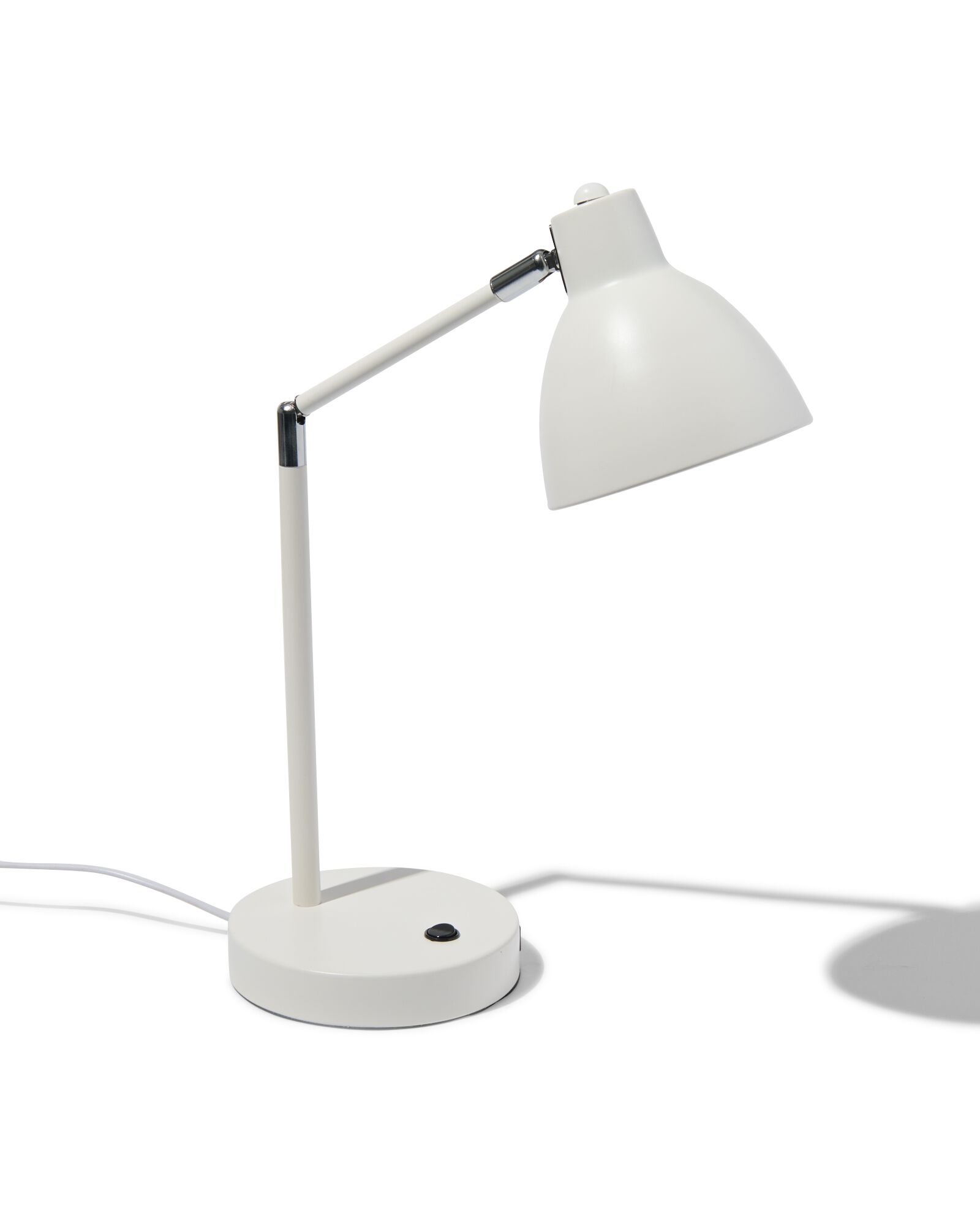 Lampe de bureau LimeLights avec organisateur et port USB, blanche, 18,5 po  LD1056-WHT