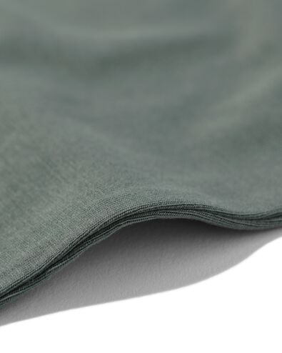 dames hemd katoen/stretch groen M - 19630192 - HEMA