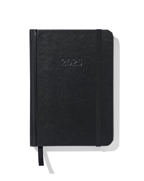 agenda 2025 A6 PU noir - 14690053 - HEMA