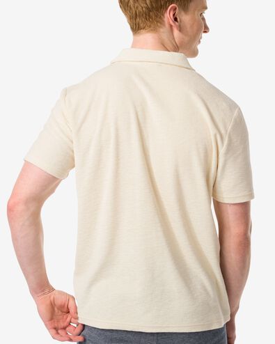 Herren-Poloshirt, Frottee gelb XL - 2116131 - HEMA