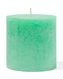 bougies rustiques vert vert - 2000000048 - HEMA