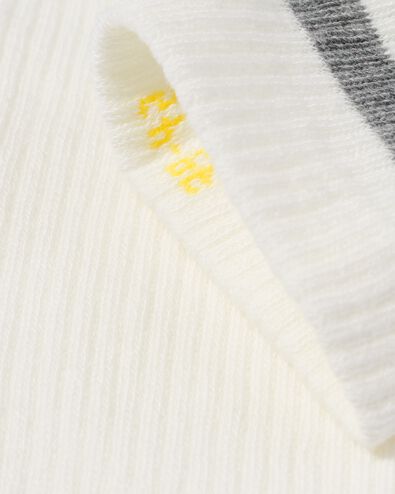 heren sokken met katoen sportief wit wit - 4102640WHITE - HEMA