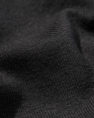 shortie haut en coton stretch pour femme noir S - 19672406 - HEMA