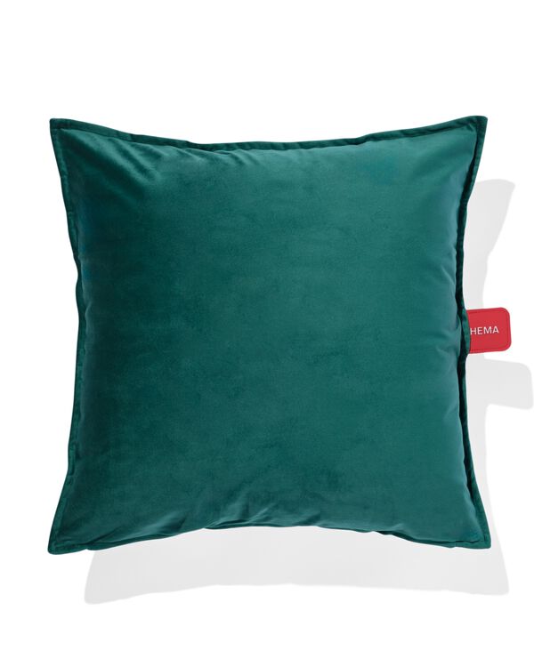 coussin chauffant rechargeable 50 x 50 cm vert - turquoise - 80020006 - HEMA