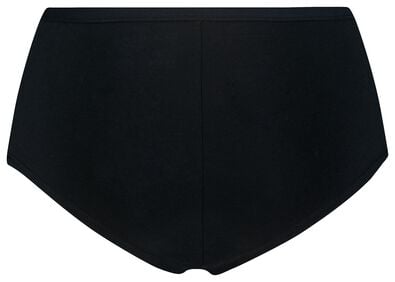 Damen-Boxershorts, weiche Baumwolle schwarz M - 19633742 - HEMA