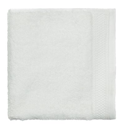 serviette de bain qualité hôtel 100 x 50 - blanc blanc serviette 50 x 100 - 5240067 - HEMA