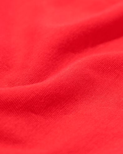 t-shirt enfant rouge 134/140 - 30788238 - HEMA