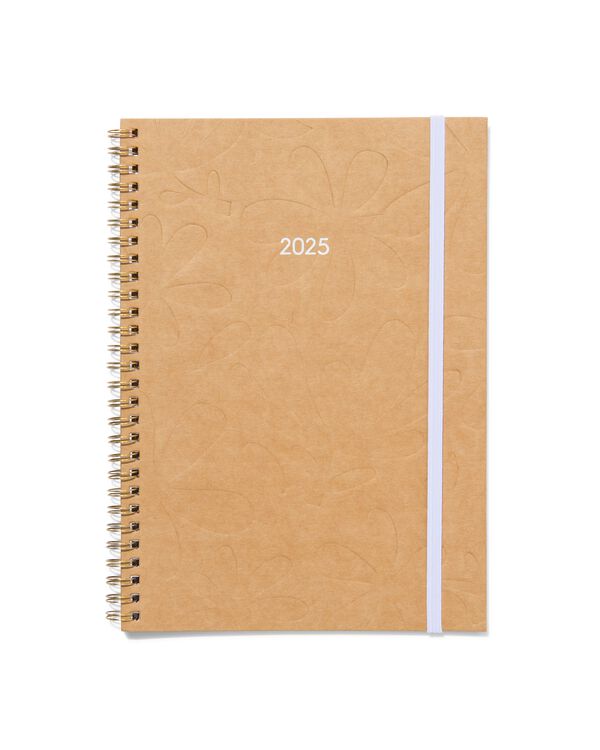 agenda 2025 A5 spirale fleurs - 14690067 - HEMA