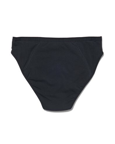 culotte menstruelle coton noir XS - 19681209 - HEMA