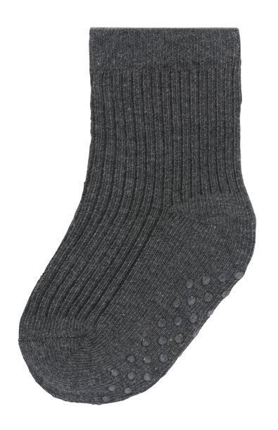 5 Paar Baby-Socken mit Baumwolle grau 18-24 m - 4750344 - HEMA