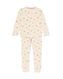 pyjama enfant avec pois beige 158/164 - 23020787 - HEMA