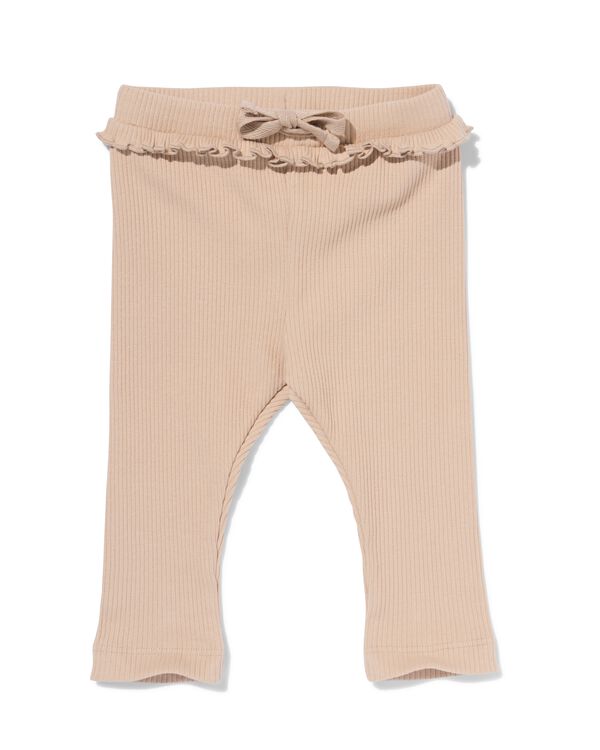 legging côtelé pour bébé sable sable - 33065850SAND - HEMA