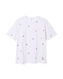 pride t-shirt voor volwassenen blanc blanc - 36267260WHITE - HEMA